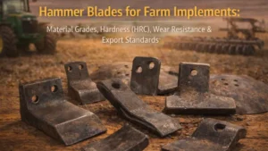 Hammer Blades for Farm Implements