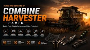 Combine harvester parts and benefits overview.