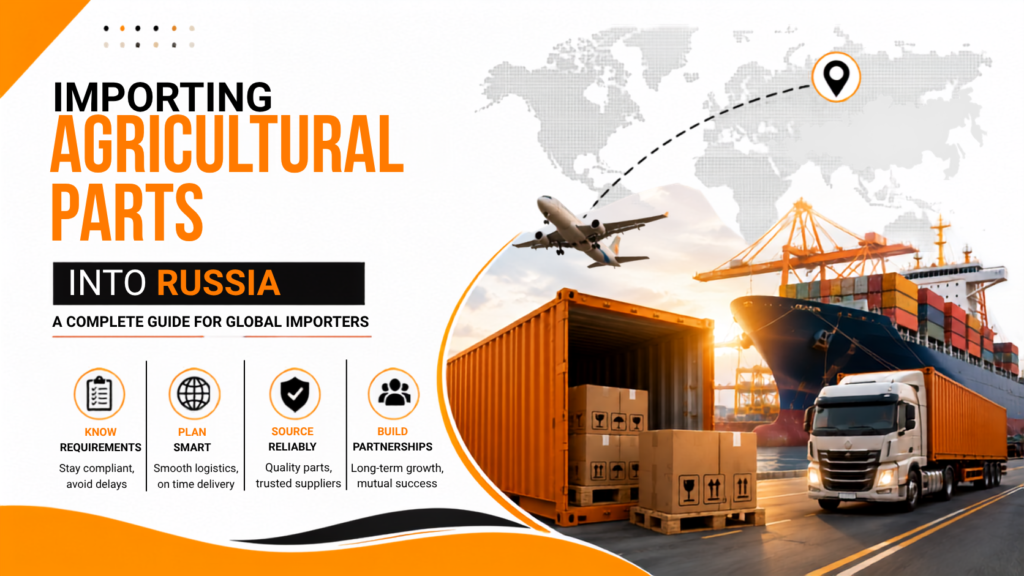 Banner of Importing Agricultural Machinery Parts into Russia