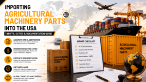 USA agricultural parts import infographic.
