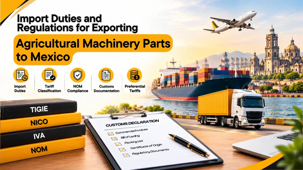 Agricultural Machinery Parts to Mexico